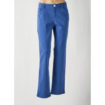 STARK - Pantalon droit bleu en coton - Femme - Taille 44 - Modz