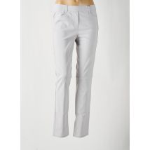 STARK - Pantalon slim gris en viscose - Femme - Taille 44 - Modz
