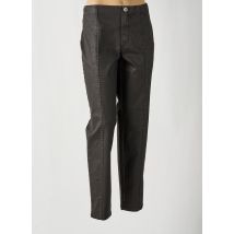 STARK - Pantalon slim marron en coton - Femme - Taille 46 - Modz