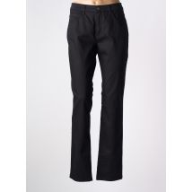 SAINT HILAIRE - Pantalon slim noir en coton - Femme - Taille 46 - Modz