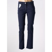 ZERRES - Pantalon slim bleu en lyocell - Femme - Taille 40 - Modz