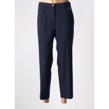 ZERRES - Pantalon 7/8 bleu en polyester - Femme - Taille 42 - Modz