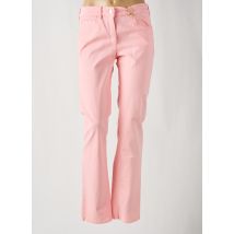 ZERRES - Jeans coupe slim rose en coton - Femme - Taille 40 - Modz