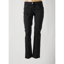 ZERRES - Pantalon slim noir en coton - Femme - Taille 36 - Modz