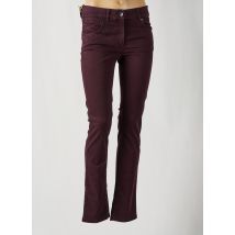 ZERRES - Jeans coupe slim violet en tencel - Femme - Taille 36 - Modz