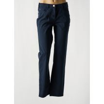 STARK - Pantalon droit bleu en coton - Femme - Taille 40 - Modz