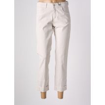 ANGELS - Jeans coupe droite beige en coton - Femme - Taille 36 - Modz