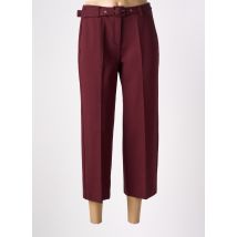 ANDAM - Pantalon 7/8 rouge en viscose - Femme - Taille 38 - Modz