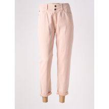 C'EST BEAU LA VIE - Jean coupe Mom rose en lyocell - Femme - Taille 36 - Modz