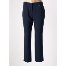 CHRISTINE LAURE - Pantalon chino bleu en polyester - Femme - Taille 36 - Modz