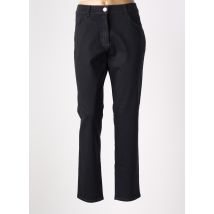 EAST DRIVE - Pantalon droit noir en coton - Femme - Taille 46 - Modz