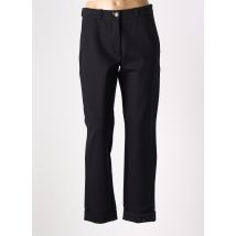 EAST DRIVE - Pantalon chino noir en viscose - Femme - Taille 42 - Modz