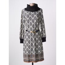 K-DESIGN - Robe mi-longue noir en polyester - Femme - Taille 40 - Modz