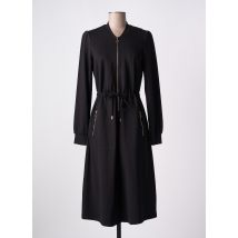 K-DESIGN - Robe mi-longue noir en viscose - Femme - Taille 38 - Modz
