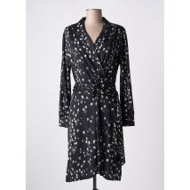 K-DESIGN - Robe mi-longue noir en polyester - Femme - Taille 40 - Modz