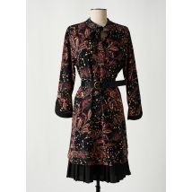K-DESIGN - Robe mi-longue noir en polyester - Femme - Taille 42 - Modz