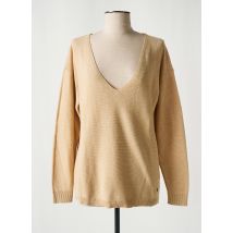 CREAM - Pull beige en coton - Femme - Taille 38 - Modz