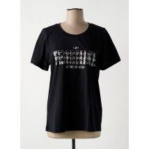 NÜ - T-shirt noir en coton - Femme - Taille 42 - Modz