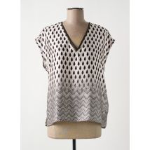 ANDAM - Blouse beige en polyester - Femme - Taille 40 - Modz