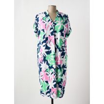 RABE - Robe mi-longue bleu en viscose - Femme - Taille 52 - Modz