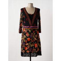 OLIVIER PHILIPS - Robe mi-longue noir en viscose - Femme - Taille 42 - Modz