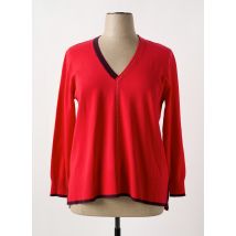 SCORZZO - Pull rouge en viscose - Femme - Taille 46 - Modz