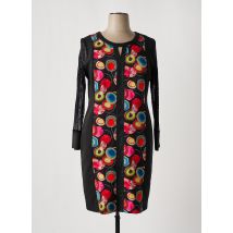 PAUSE CAFE - Robe mi-longue noir en polyester - Femme - Taille 46 - Modz