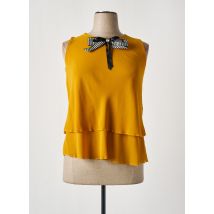 KITANA - Top jaune en polyester - Femme - Taille 42 - Modz