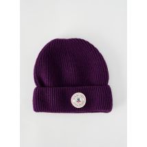 ROYAL MER - Bonnet violet en laine - Unisexe - Taille TU - Modz