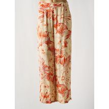 LPB - Pantalon large orange en viscose - Femme - Taille 40 - Modz