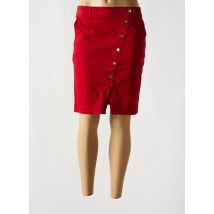 MAE MAHE - Jupe courte rouge en coton - Femme - Taille 38 - Modz