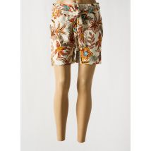 GARCIA - Short beige en polyester - Femme - Taille 34 - Modz