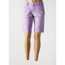 CREAM - Bermuda violet en coton - Femme - Taille W25 - Modz