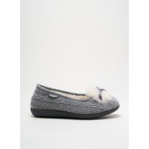 SEMELFLEX - Chaussons/Pantoufles gris en textile - Femme - Taille 36 - Modz