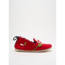 RONDINAUD - Chaussons/Pantoufles rouge en textile - Femme - Taille 37 - Modz