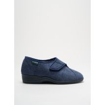 LA VAGUE - Chaussons/Pantoufles bleu en textile - Femme - Taille 36 - Modz