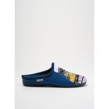 LA MAISON DE L'ESPADRILLE - Chaussons/Pantoufles bleu en textile - Homme - Taille 40 - Modz