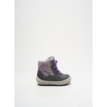 SUPERFIT - Bottines/Boots violet en cuir - Fille - Taille 19 - Modz