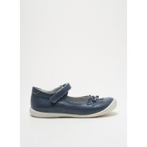 LITTLE MARY - Ballerines bleu en cuir - Fille - Taille 30 - Modz