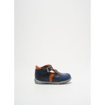 LITTLE MARY - Sandales/Nu pieds bleu en cuir - Garçon - Taille 20 - Modz