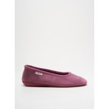 LA MAISON DE L'ESPADRILLE - Chaussons/Pantoufles violet en textile - Femme - Taille 37 - Modz