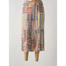 TELMAIL - Jupe mi-longue beige en viscose - Femme - Taille 46 - Modz