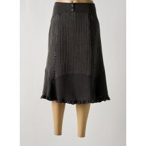 TELMAIL - Jupe mi-longue gris en polyester - Femme - Taille 40 - Modz