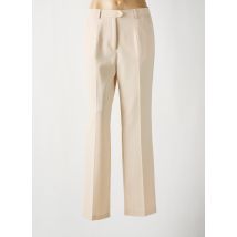 LUCIA - Pantalon chic beige en polyester - Femme - Taille 40 - Modz