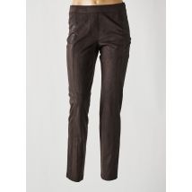 GERRY WEBER - Pantalon casual marron en polyester - Femme - Taille 38 - Modz