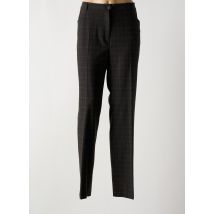 STARK - Pantalon slim gris en polyester - Femme - Taille 48 - Modz