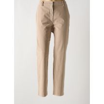 GERRY WEBER - Pantalon chino beige en coton - Femme - Taille 46 - Modz