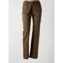 ARMOR LUX - Pantalon slim vert en coton - Femme - Taille 38 - Modz