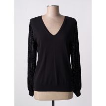 LEO & UGO - Pull noir en viscose - Femme - Taille 38 - Modz
