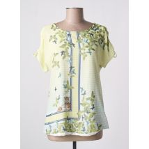 GERRY WEBER - T-shirt jaune en viscose - Femme - Taille 38 - Modz
